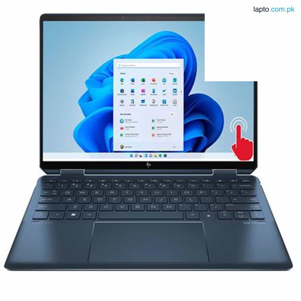 HP SPECTRE X360 2-IN-1 14-EF2010CA Laptop | Intel Core i7-1355U 32 GB LPDDR4x-4266 2 TB PCIe® Gen4 NVMe™ TLC M.2 Touch 13.5 3K2K (3000 x 2000), OLED, UWVA,anti-reflection Corning® Gorilla® Glass NBT™ Win11 Home Nocturne blue 1