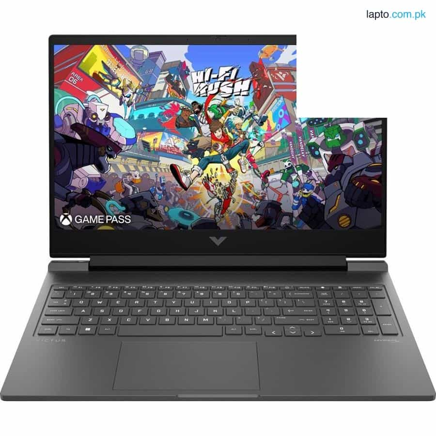 HP Victus 16-S1023DX Gaming Laptop | AMD Ryzen™ 7 8845HS 16GB 512GB, NVIDIA GeForce RTX 4070 8GB, 16.1" FHD 144Hz IPS, Backlit KB | Mica Silver 1