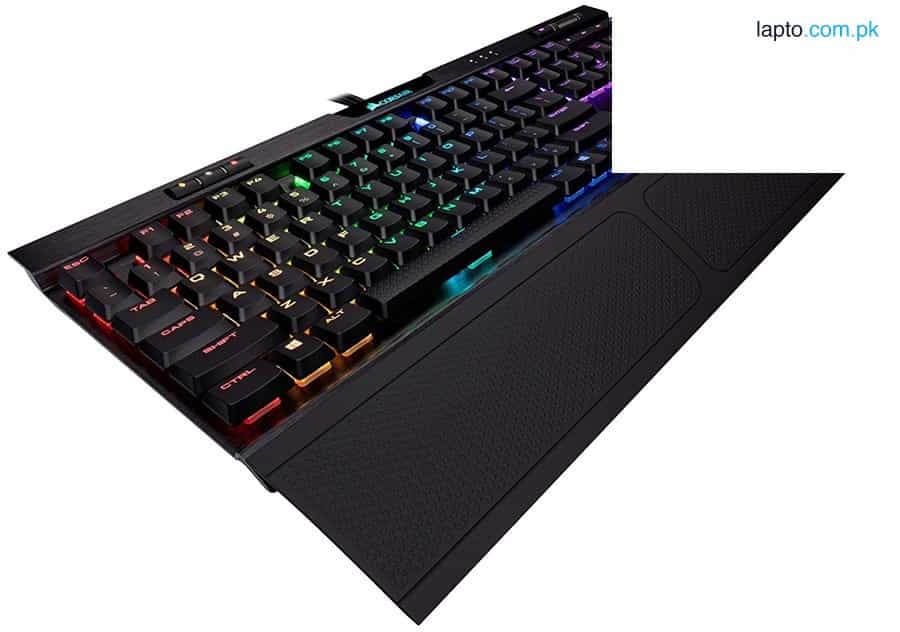 Corsair K70 RGB MK.2 Low Profile Mechanical Gaming Keyboard — CHERRY® MX Low Profile Red - CH-910901 1