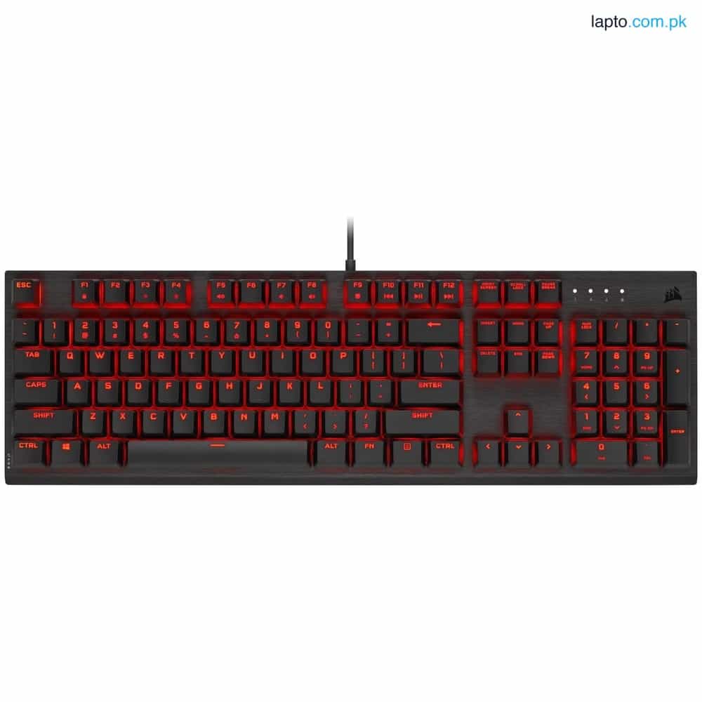 Corsair K70 RGB MK.2 Low Profile Mechanical Gaming Keyboard — CHERRY® MX Low Profile Red - CH-910901 2