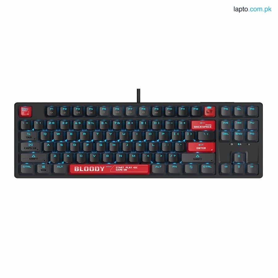 Bloody AT87 Alpha Optical Switch Mechanical Keyboard | 7 RGB Backlit Effects 1
