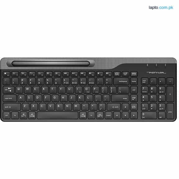A4Tech Fstyler FBK27C AS Bluetooth & 2.4G Rechargeable Wireless Keyboard (White-Black) 3