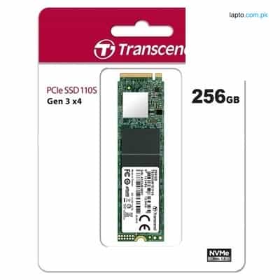 Transcend PCIe SSD 110S 256GB NVMe PCIe M.2 Solid State Drive TS256GMTE110S 1