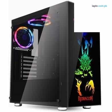 Redragon SIDESWIPE Gaming Chassis RD-GC-601, 3 x 120mm Fan Included, Tempered Glass 5