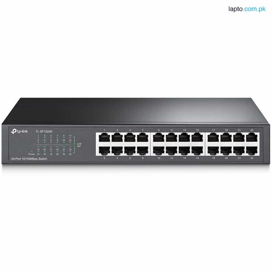 TP-Link TL-SF1024D 24-port 10/100Mbps Desktop/Rackmount Unmanaged Switch 1