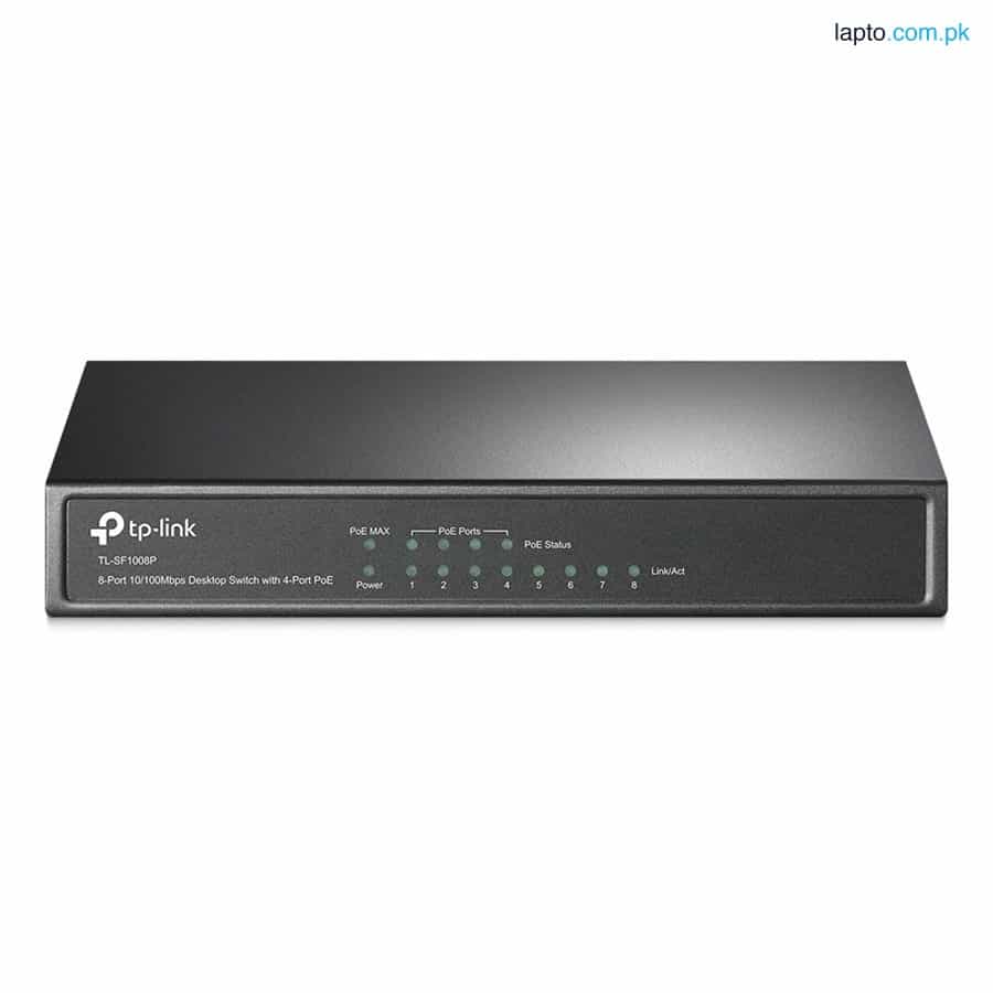 TP-Link TL-SF1008P 8-Port 10/100Mbps Desktop Switch with 4-Port PoE 1