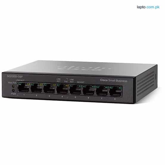 Cisco SG100D-08P 8-Port PoE Gigabit Desktop Switch 1