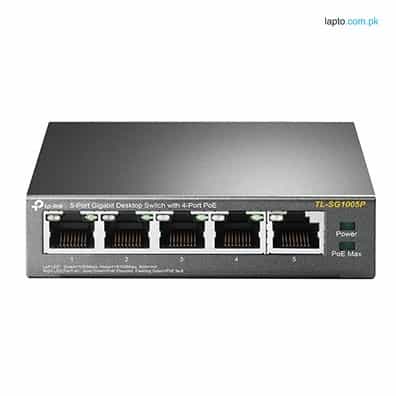 TP-Link SG1005P - 5-Port Gigabit Desktop Switch with 4-Port PoE 1