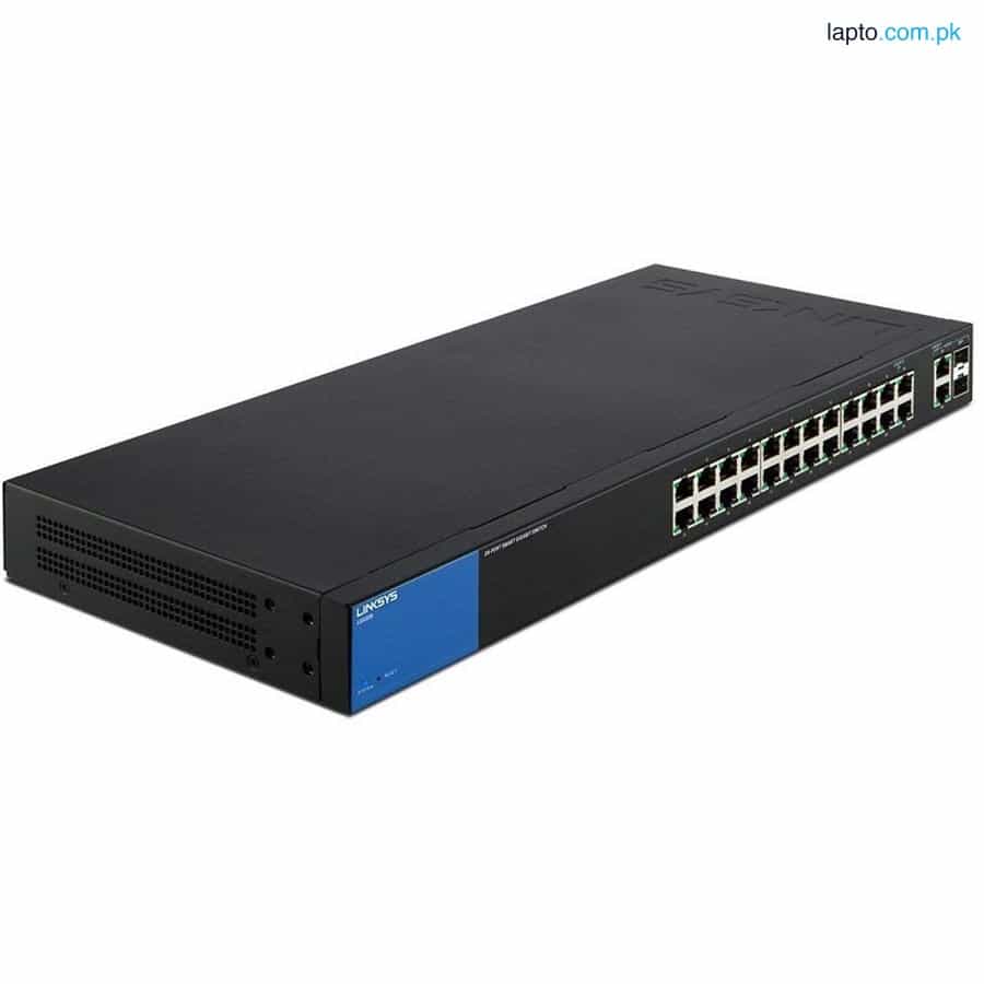 Linksys Business LGS326 24-Port Gigabit Smart Managed Switch + 2x Gigabit SFP/RJ45 Combo Ports 1