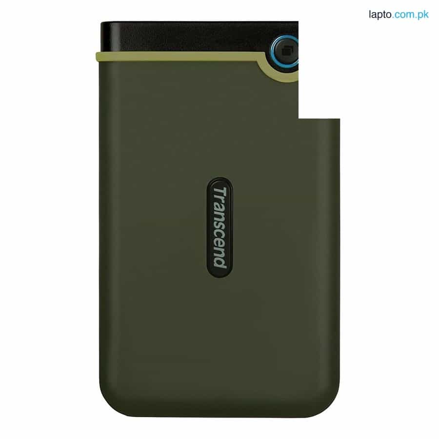 Transcend StoreJet 25M3 2TB USB 3.0 Portable Hard Drive - TS2TSJ25M3G - Military Green 1