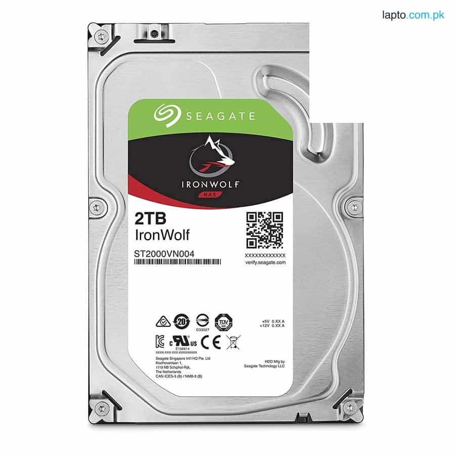 Seagate 2TB IronWolf NAS 3.5" SATA Hard Drive ST2000VN004 1