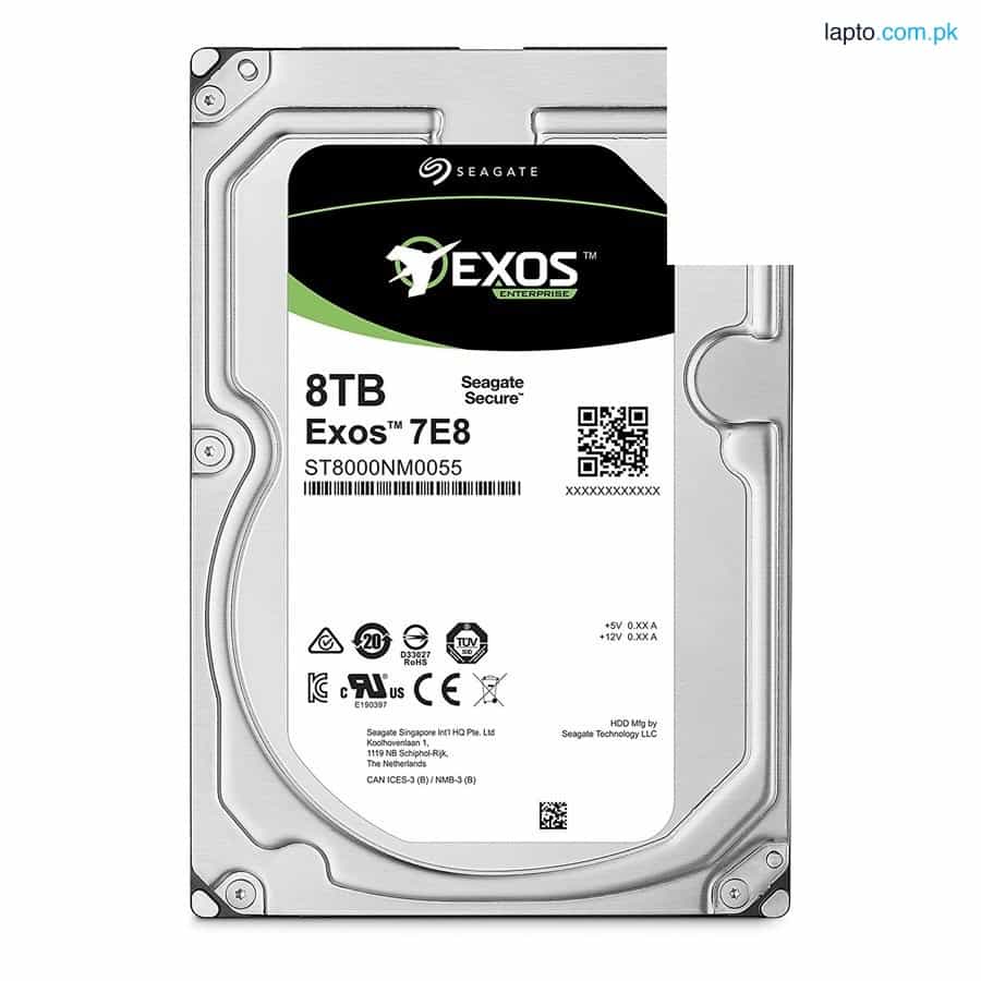 Seagate Exos 7E8 8TB 512e SATA 256MB Cache 3.5-Inch Enterprise Hard Drive (ST8000NM0055) 1