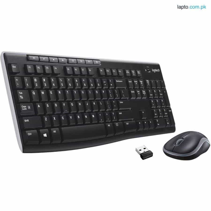 Logitech MK270R Wireless Keyboard And Mouse Combo | Black 1