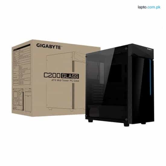 Gigabyte C200G Tempered Glass PC Case 1