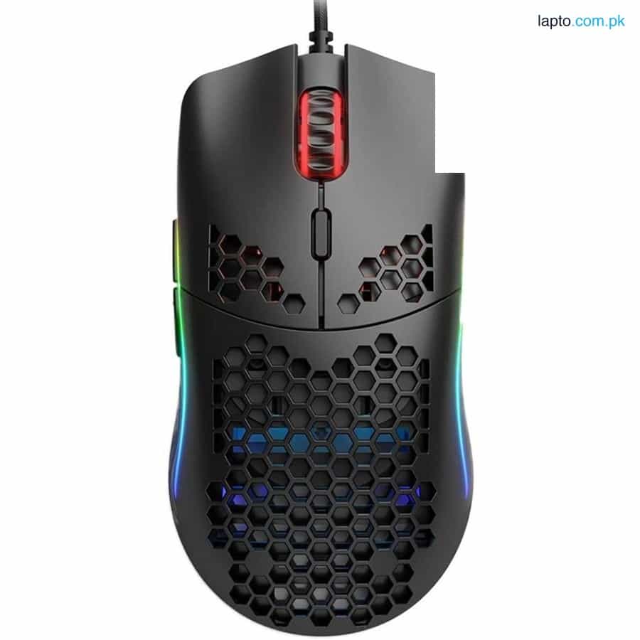 Glorious Model O Minus Gaming Mouse, Matte Black, 58G (GOM-BLACK), Model O- 1