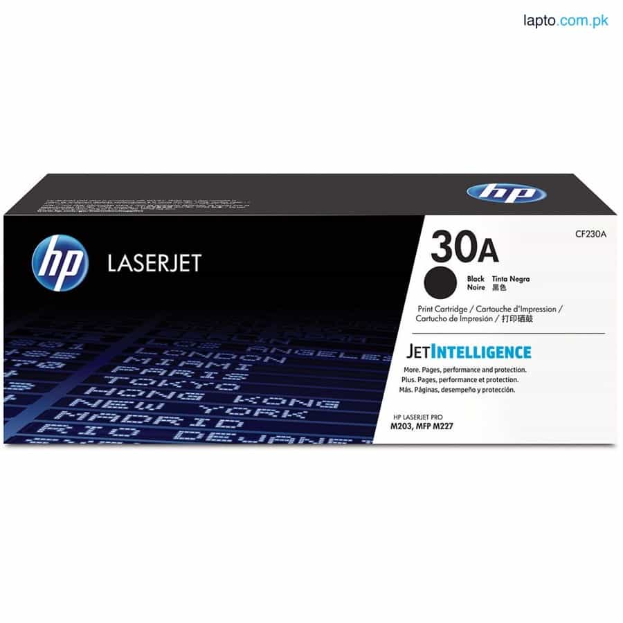 HP 30A Black Original LaserJet Toner Cartridge (CF230A) 1