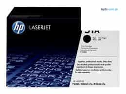 HP 51A Black Original LaserJet Toner Cartridge, Q7551A 1