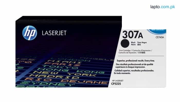HP 307A Black Original LaserJet Toner Cartridge (CE740A) 1