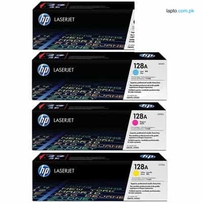 Hp 128a Color Laserjet Toner Cartridge Set Ce320a, Ce321a, Ce322a, Ce323a 1