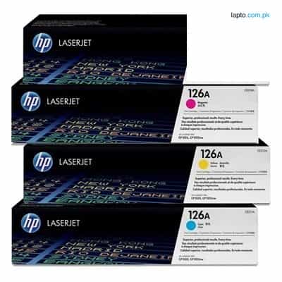 HP 126A 4-pack Cyan/Magenta/Yellow/Black Original LaserJet Toner Cartridges 1