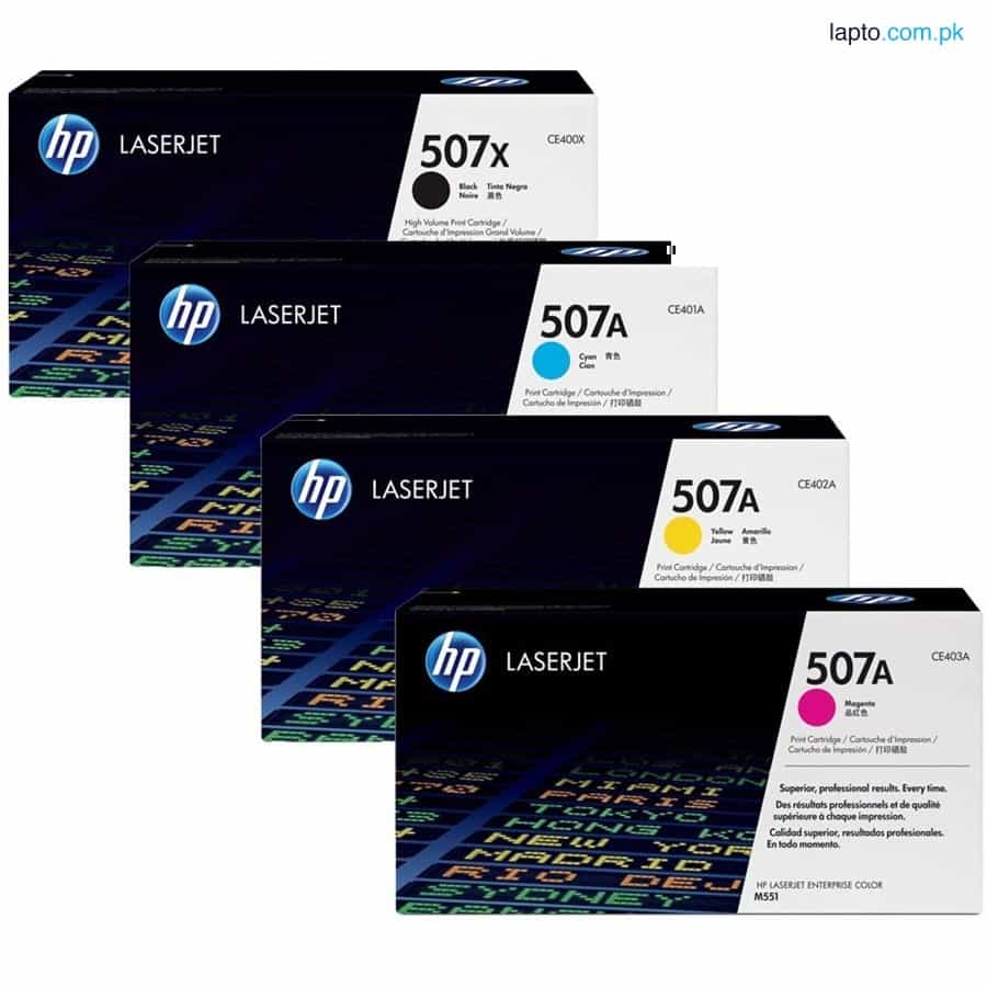 HP 507A, Original Toner Cartridge Set 1