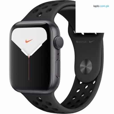 Apple Watch Series 5 (Nike+/GPS Only, 44mm, Space Gray Aluminum, Anthracite/Black Nike Sport Band), 1