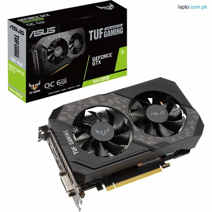 ASUS TUF Gaming GeForce GTX 1660 SUPER OC Edition 6GB GDDR6 TUF-GTX1660S-O6G-GAMING Graphics Card 1
