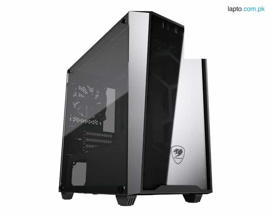 Cougar MG120-G Elegant and Compact Mini Tower Case with Tempered Glass Side Window 1