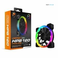 Cougar Vortex RGB HPB 120 PWM HDB Cooling Case Fan 1