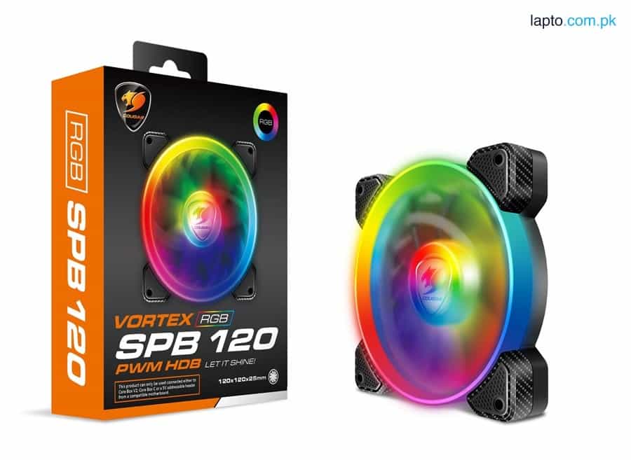 Cougar Vortex RGB SPB 120 PWM HDB Cooling Fan 1
