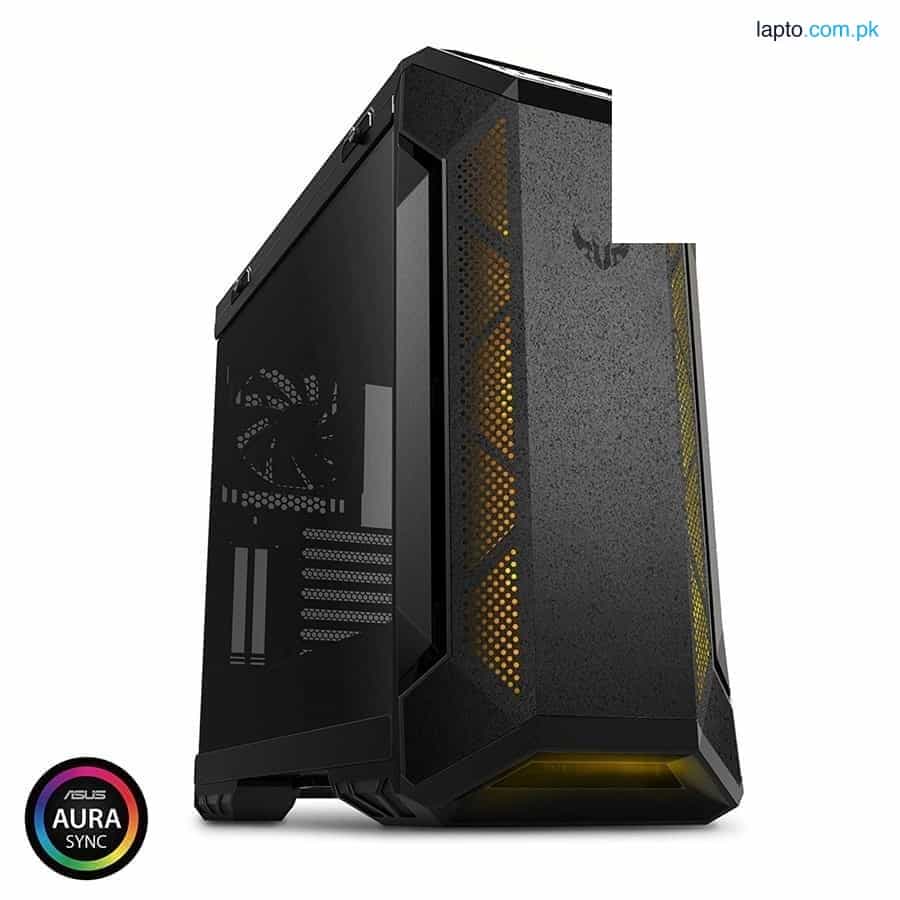 ASUS TUF Gaming GT301 ATX Mid-Tower Gaming Case - Black 3