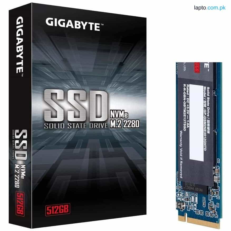 Gigabyte NVMe SSD 512GB GP-GSM2NE3512GNTD M.2 2280 1