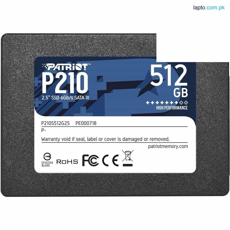 Patriot P210 2.5" SSD SATA III 512GB 1