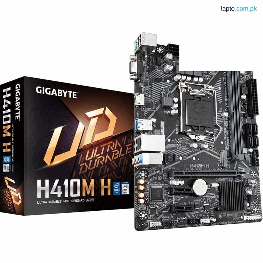 Gigabyte H410M H Intel H410 Ultra Durable Motherboard 1