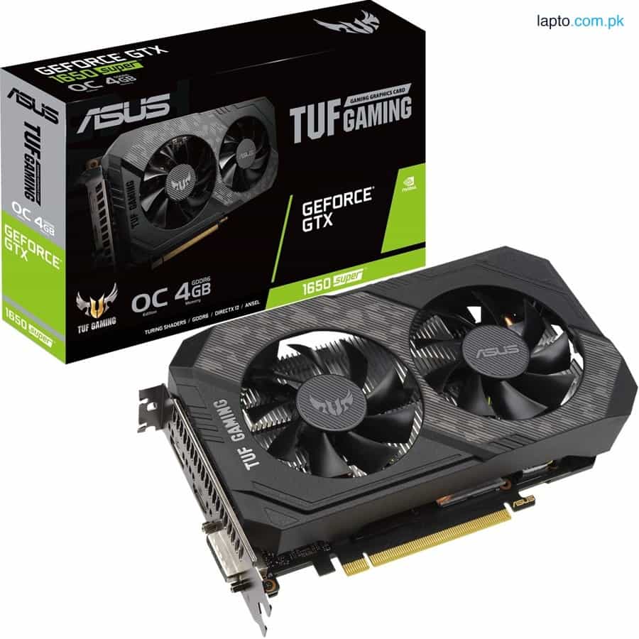 ASUS TUF GeForce GTX 1650 SUPER OC Edition 4GB GDDR6 Graphics Card 1