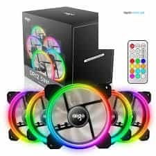 Cooler Master MasterFan MF120 Halo Addressable RGB 120mm Case Fan 4