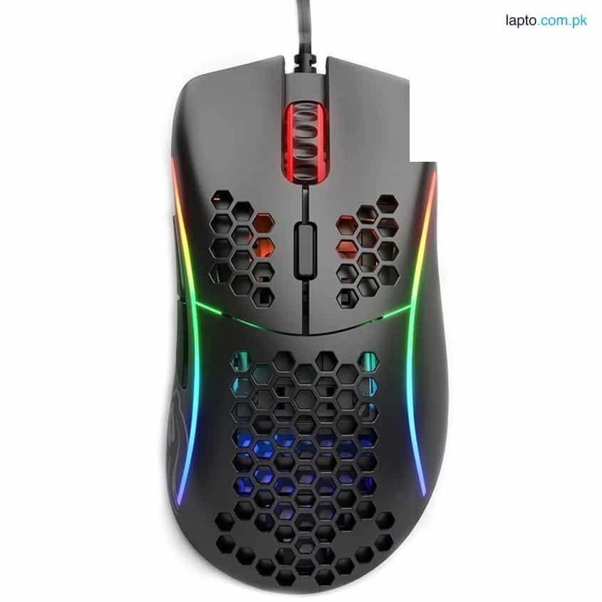 Glorious Model D (Matte Black) Extreme Lightweight Ergonomic Gaming Mouse 68G 1