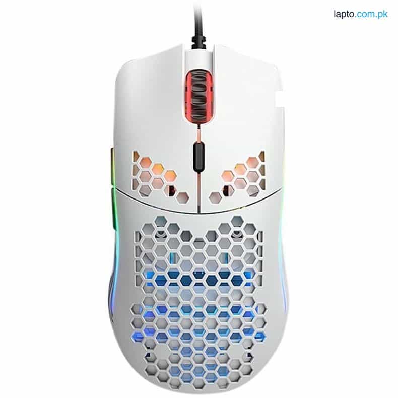 Glorious Model O (Matte White) Regular 67 Grams RGB Gaming Mouse 1