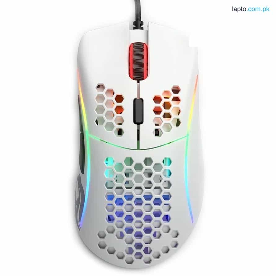 Glorious Model D Minus Gaming Mouse (GLO-MS-DM-MW) D- Matte White 1