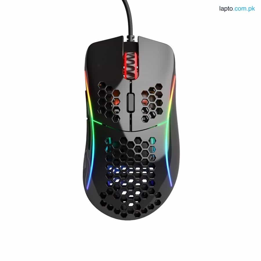 Glorious Model D (Glossy Black) Extreme Lightweight Ergonomic Gaming Mouse 69G 1