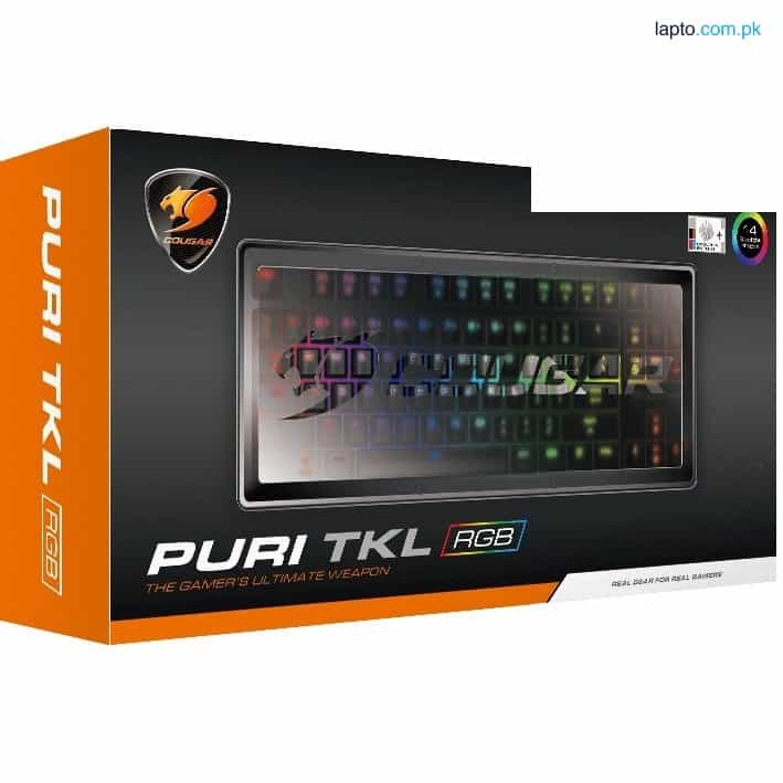 Cougar PURI TKL RGB Mechanical Gaming Keyboard (Blue Switch) 1