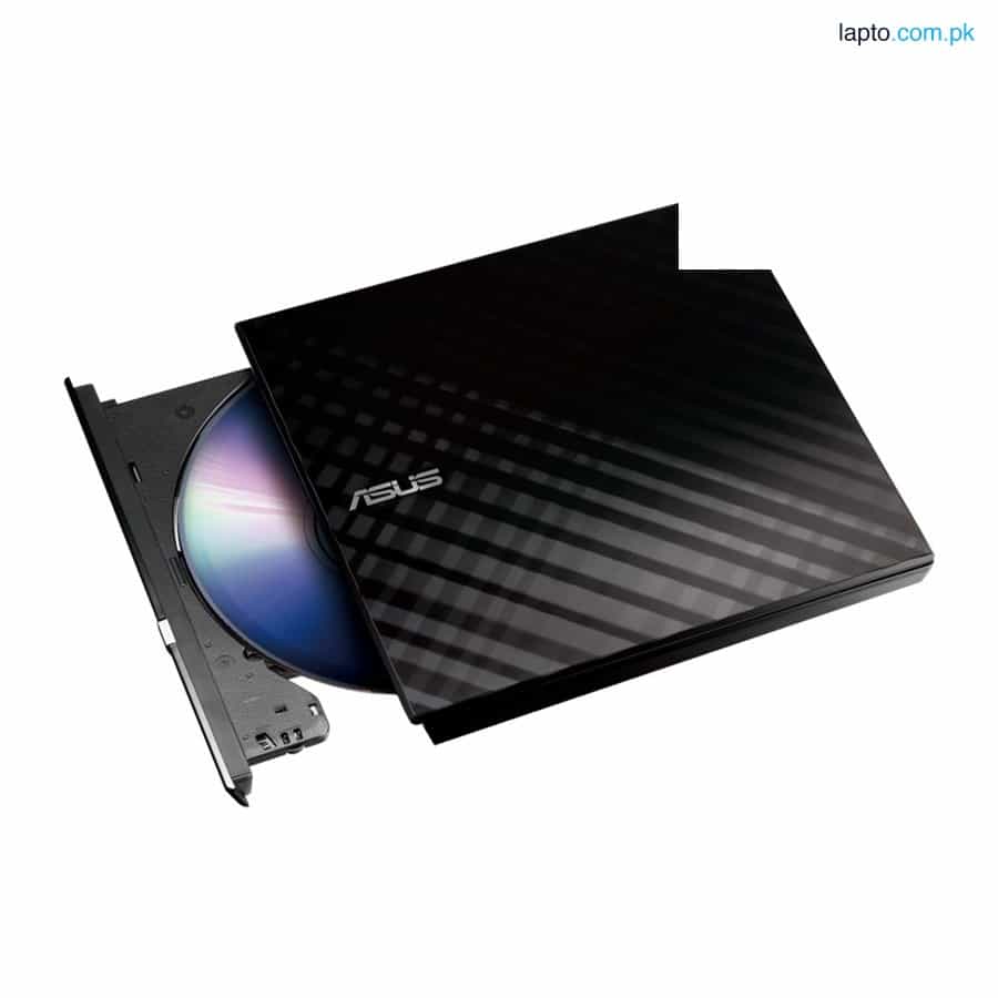 ASUS SDRW-08D2S-U LITE BLACK 8X USB DVD Writer Compatible For Windows And Mac OS 1
