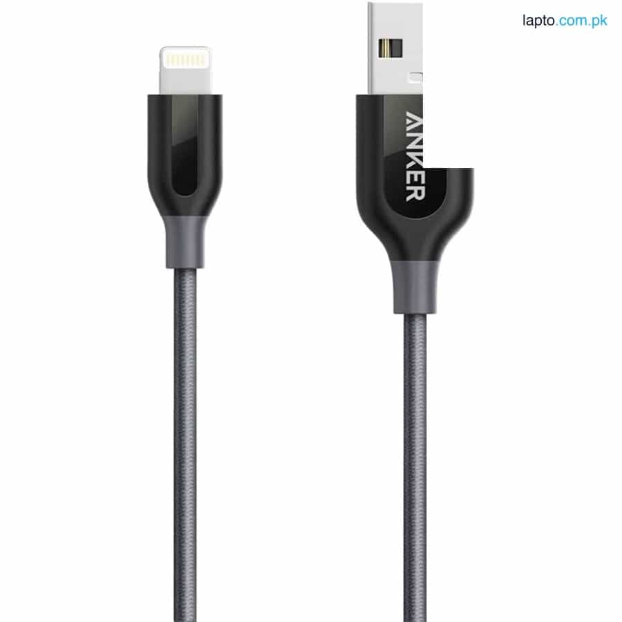 Anker PowerLine + Lightning 6ft - Gray - Without Pouch 1