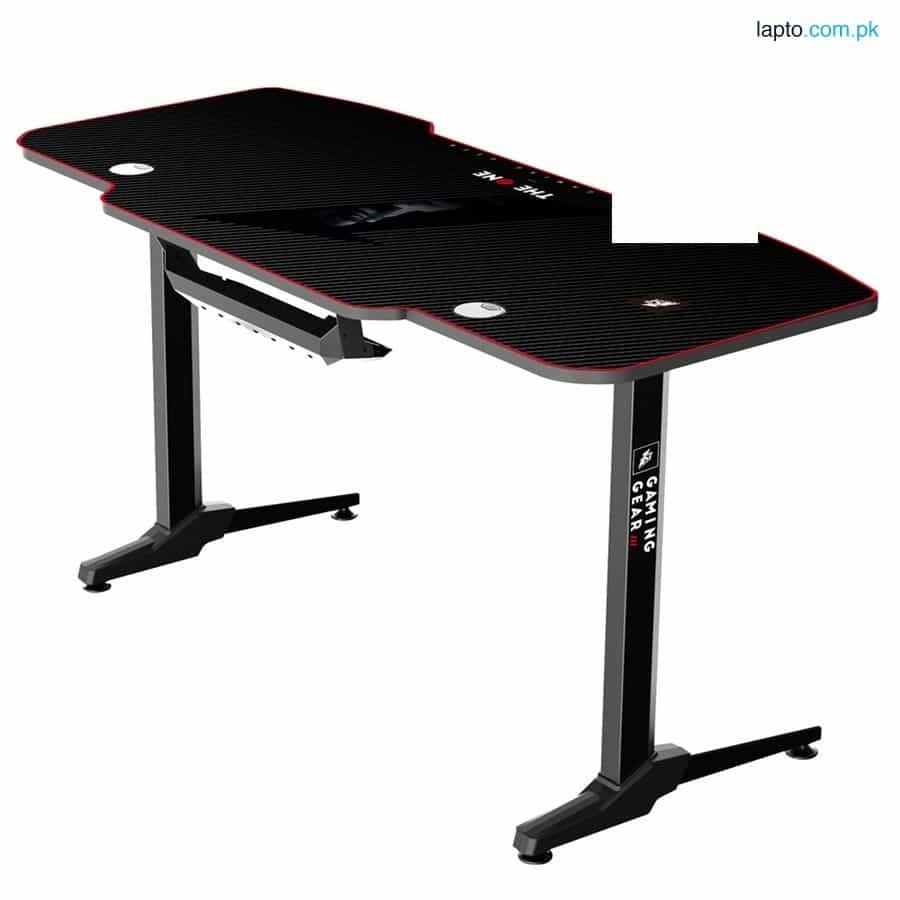 1stPlayer GT3-1466 Carbon Fiber Gaming Desk 1