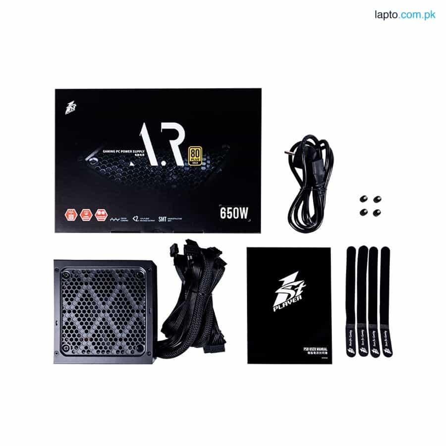 1stPlayer ARMOUR PS-650AR 650W 80+ Gold Certified Power Supply 1