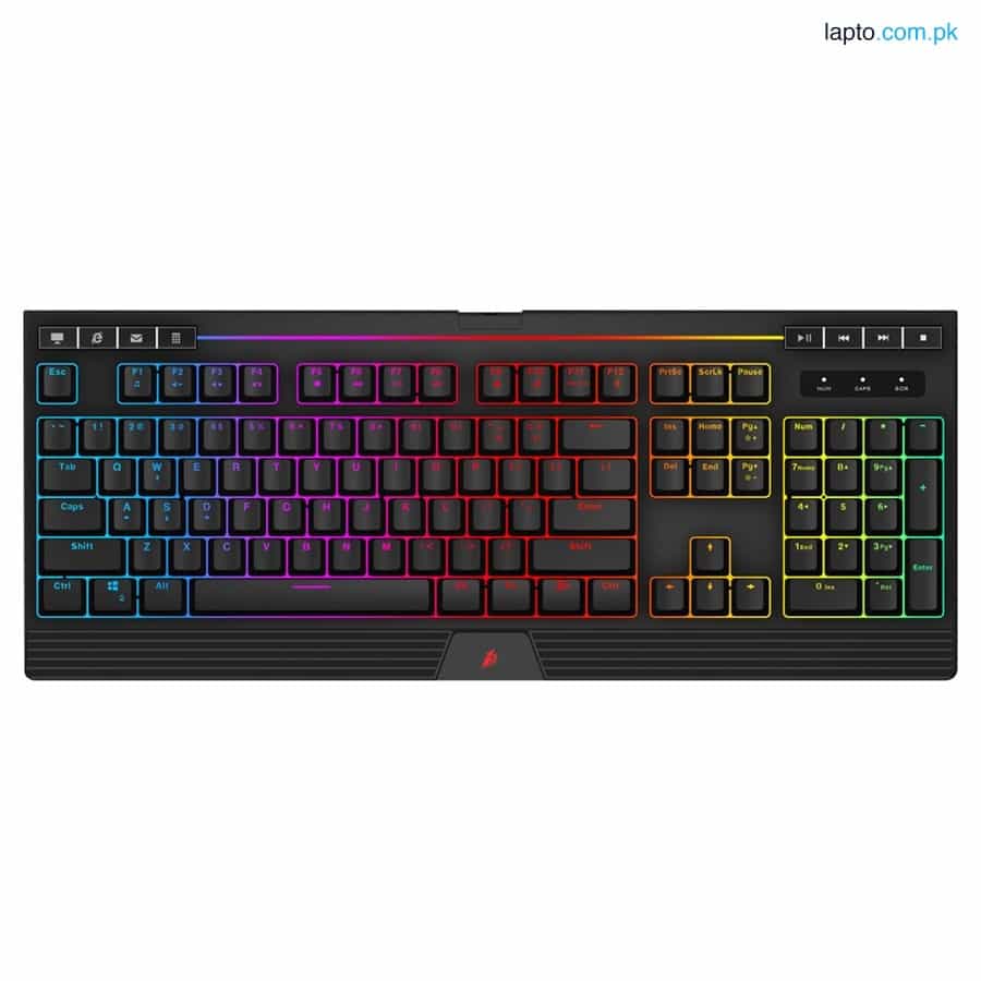 1stPlayer Fire Dancing K5 (Black) Membrane Gaming Keyboard 5