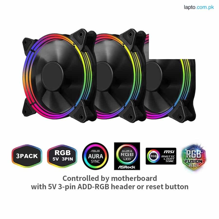1stPlayer FIRE BASE G3 120mm RGB Cooling Kit 1