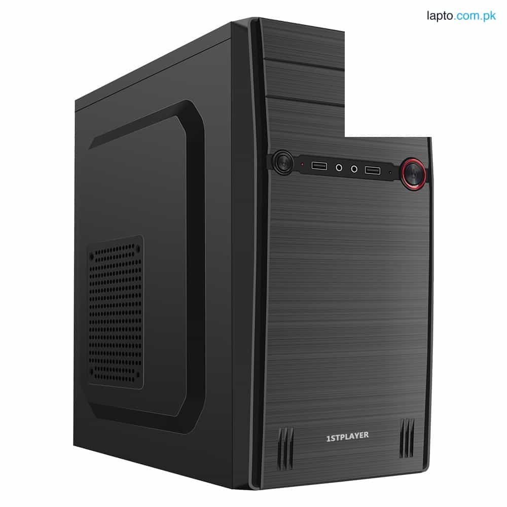 1stPlayer F4 (Black) FIREROSE series with 3 Fans ATX/M-ATX Gaming Case 4