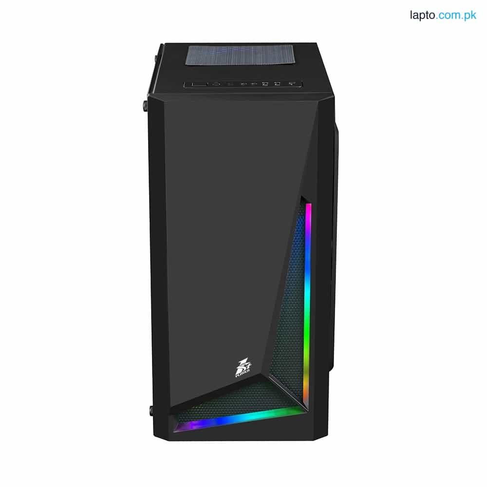 1stPlayer R3 (White) ATX without Fans Mid-Tower Gaming Case 5