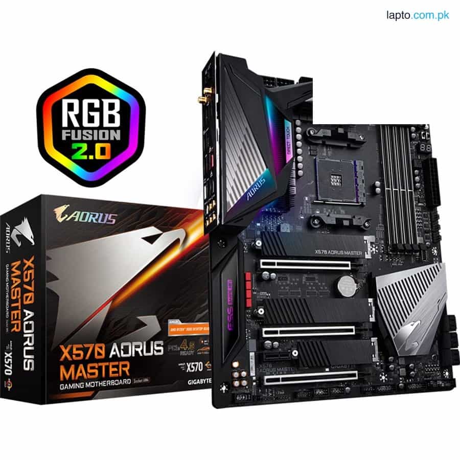 Gigabyte X570 AORUS MASTER AM4 ATX Motherboard 1